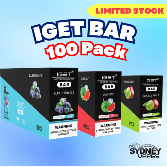 IGET Bar Vape 100 Pack