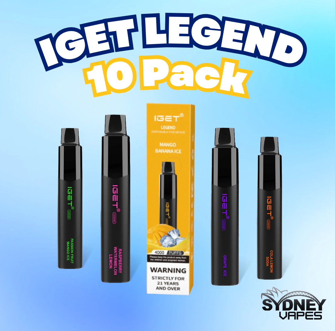 IGET Legend Vape 10 Pack