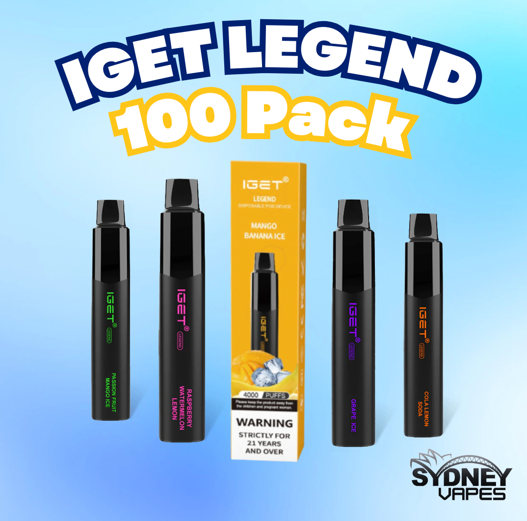 IGET Legend Vape 100 Pack