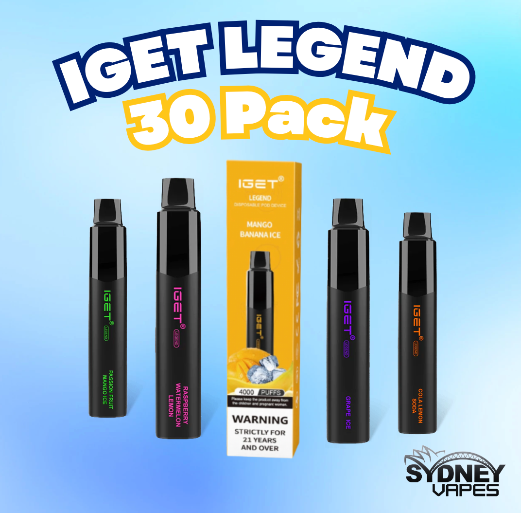 IGET Legend Vape 30 Pack