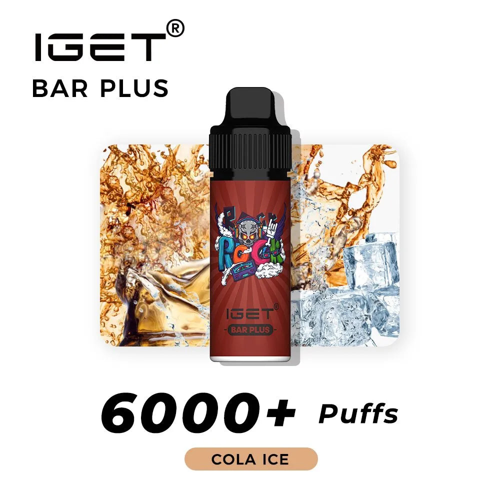 IGET Bar Plus 6000+ puffs Cola