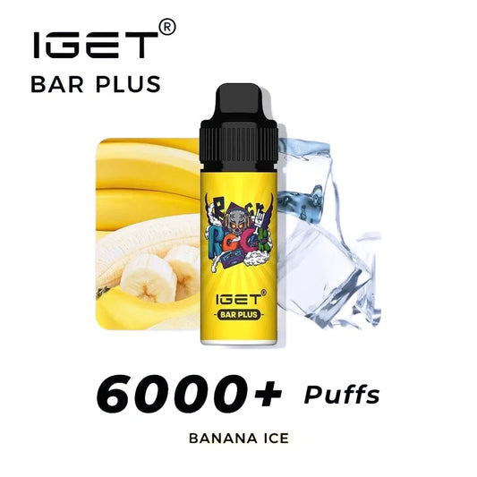 IGET Bar Plus 6000+ puffs Banana