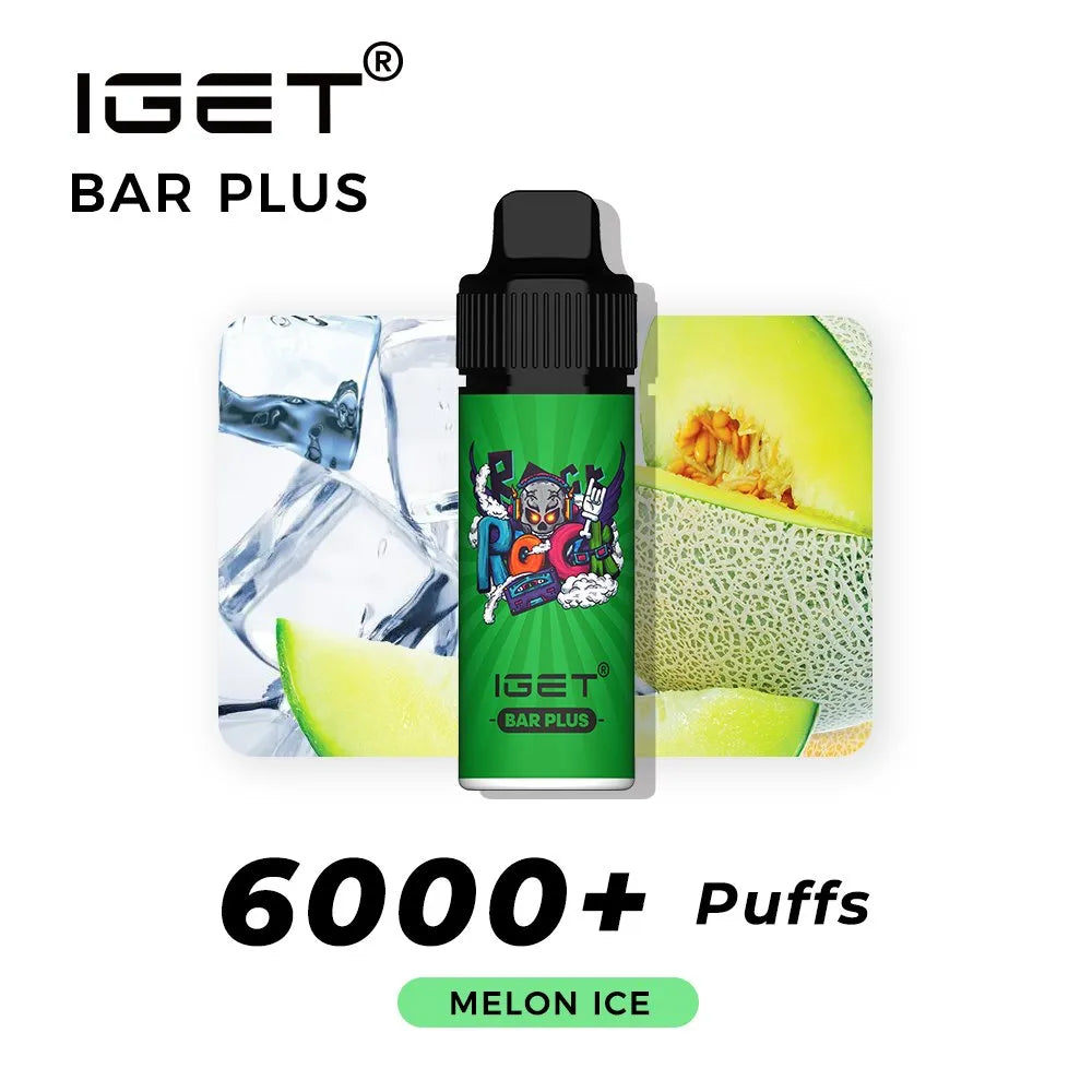 IGET Bar Plus 6000+ puffs Melon ice