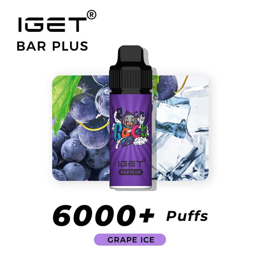 IGET Bar Plus 6000+ puffs Grape