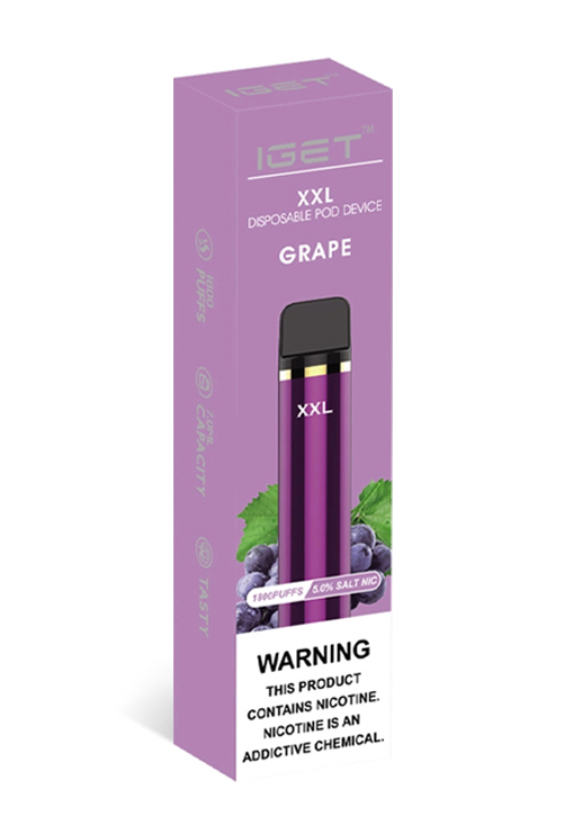 IGET GRAPE - XXL VAPE