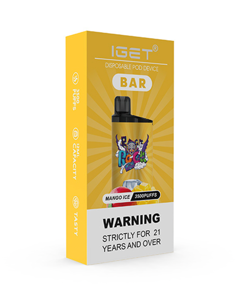 IGET MANGO ICE- BAR DISPOSABLE VAPE