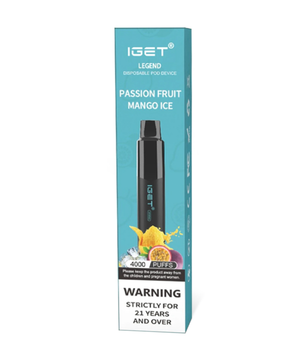 IGET Legend Passion Fruit Mango 4000 Puffs