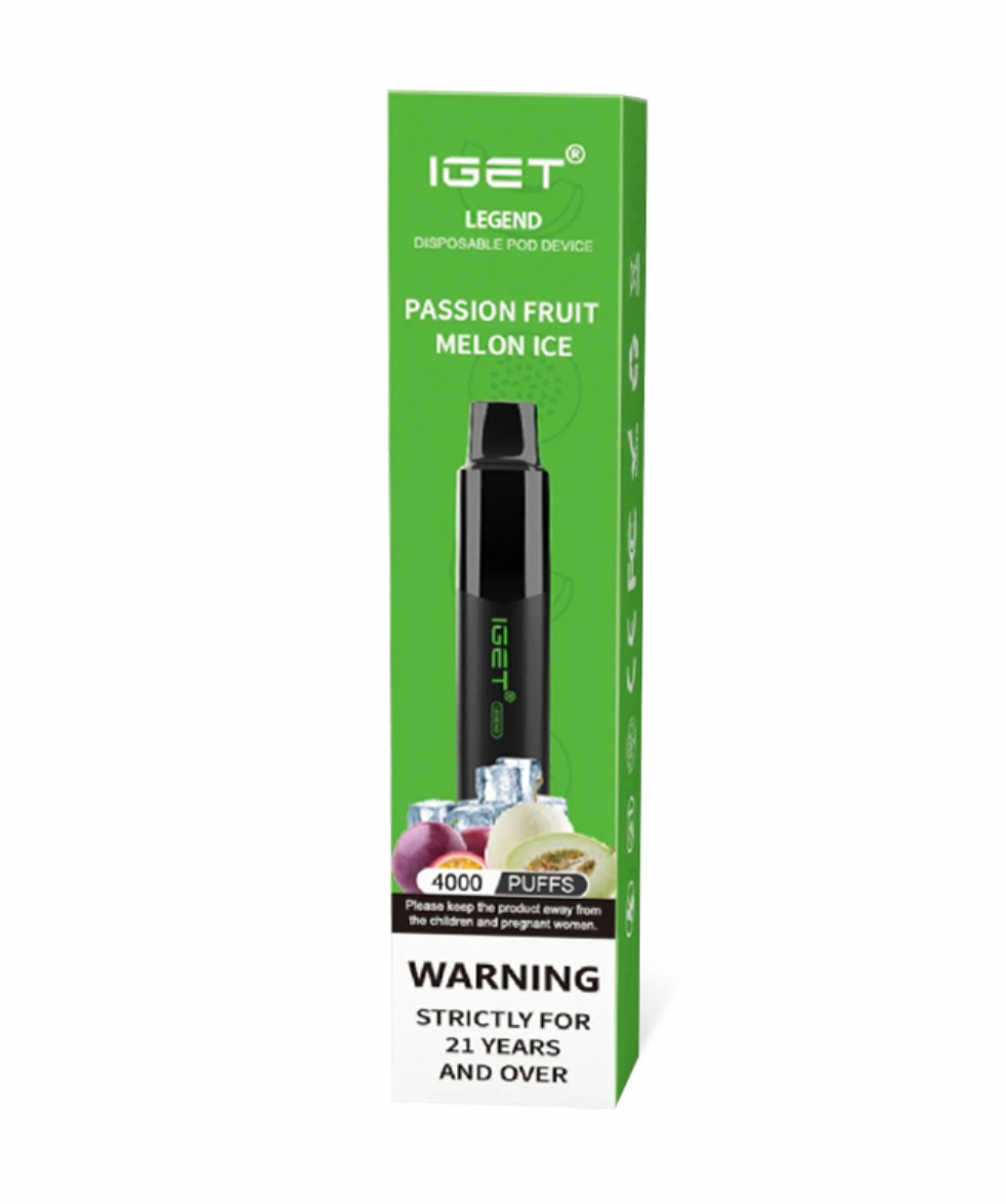 IGET Legend Passion Fruit Melon 4000 Puffs