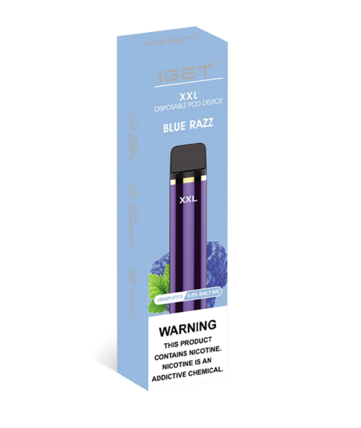 IGET Blue Razz - XXL VAPE