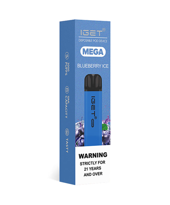 IGET BLUEBERRY- MEGA VAPE