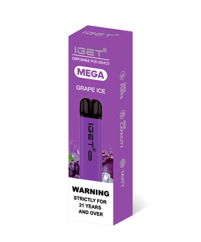 IGET GRAPE- MEGA VAPE