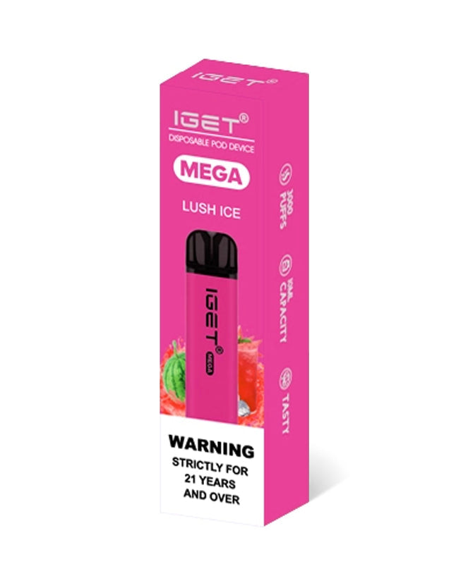 IGET LUSH ICE- MEGA DISPOSABLE VAPE